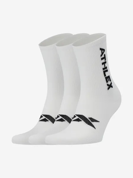 Носки Athlex, 3 пары, Белый