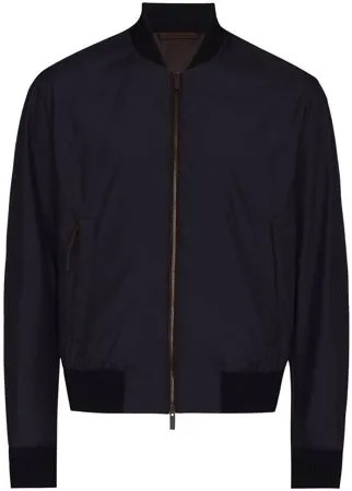 Ermenegildo Zegna бомбер на молнии