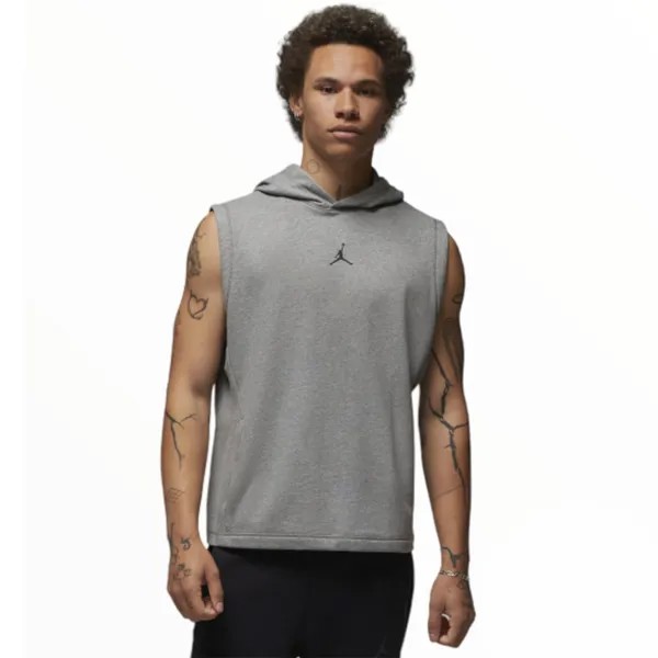 Худи Nike Jordan Dri-fit Sport Knitted Sleeveless, серый