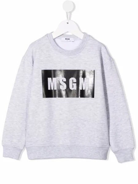 MSGM Kids толстовка с логотипом