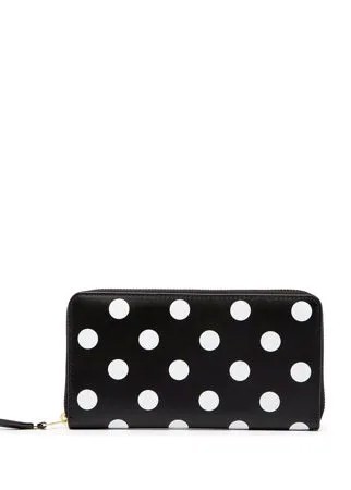 Comme Des Garçons Wallet кошелек в горох