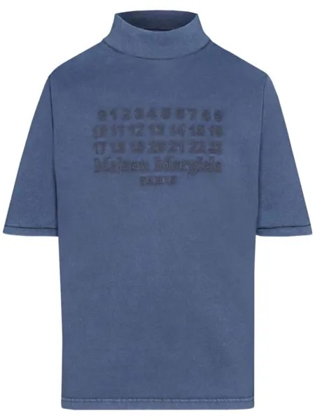 Maison Margiela футболка Numeric, синий