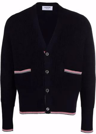 Thom Browne кардиган с полосками RWB