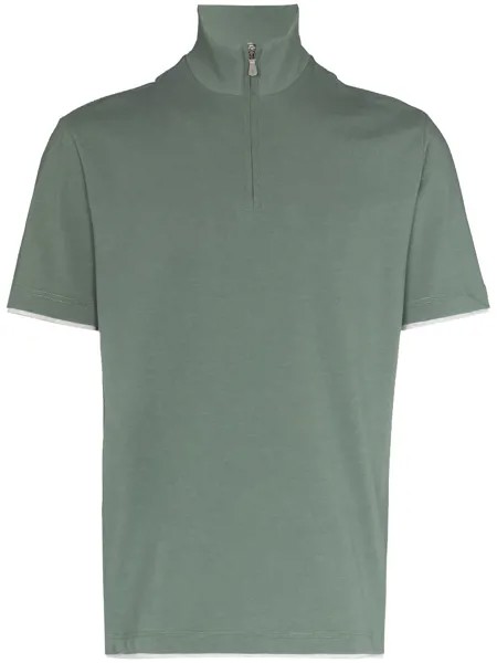 Eleventy quarter-zip T-shirt