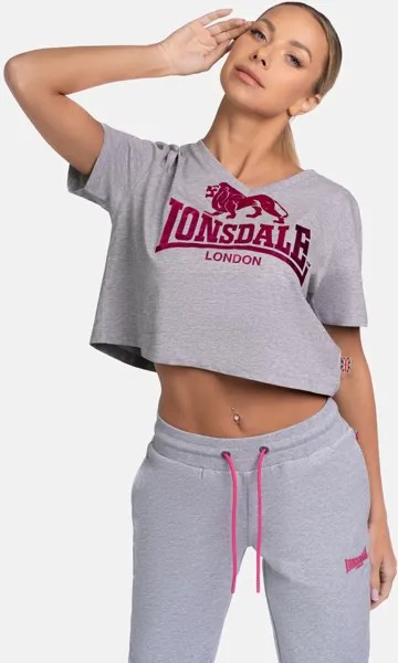 Футболка Lonsdale Heddle, серый