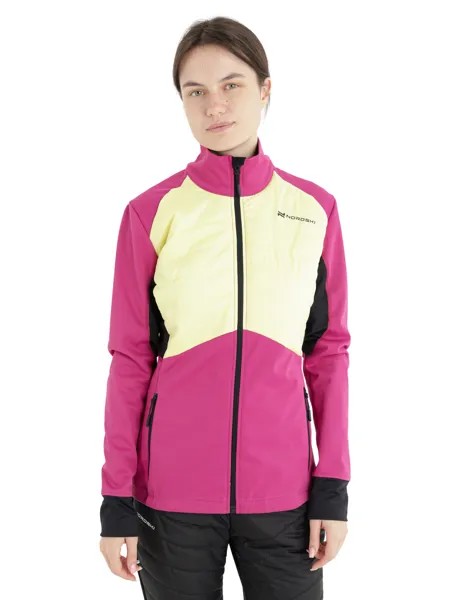 Спортивная куртка женская NordSki Hybrid W желтая XL