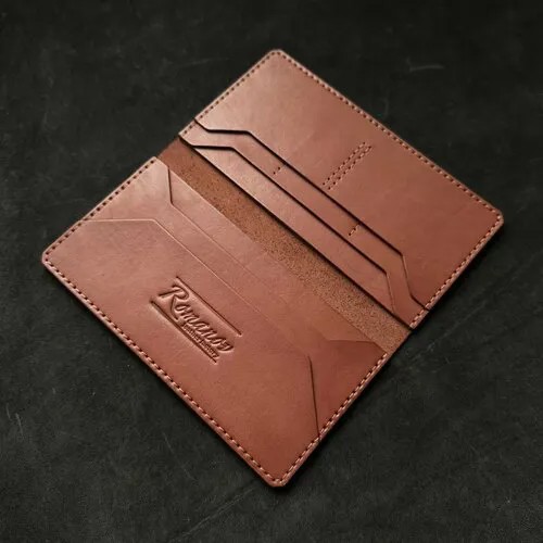Портмоне  P207svet, фактура гладкая, коричневый