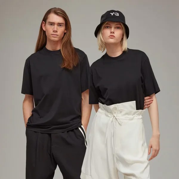 Свободная футболка с короткими рукавами Y-3 Adidas