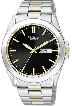 Японские наручные  мужские часы Citizen BF0584-56E. Коллекция Basic