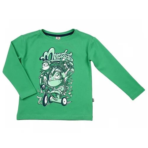 Лонгслив для мальчиков Mini Maxi, модель 4470, цвет фиолетовый, размер 104