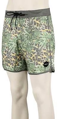 Шорты для плавания RVCA Freeport 16 дюймов — Cheetah — новинка