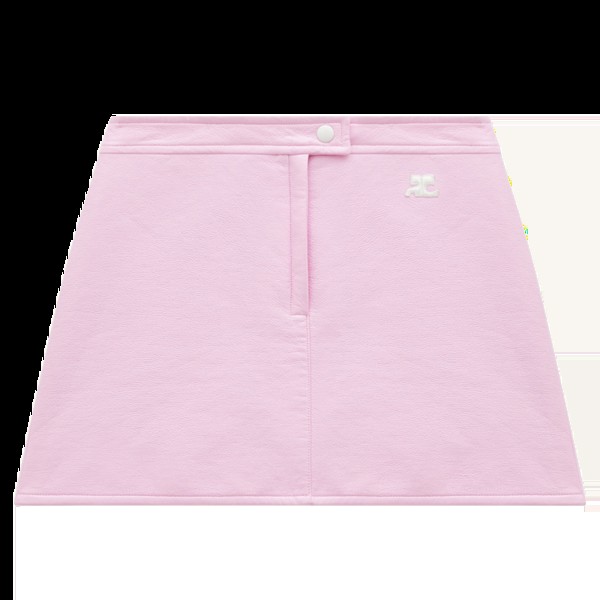 Юбка Courrèges Vinyl Reedition 'Rose', розовый