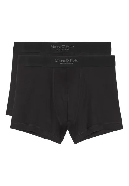 Трусы Marc O´Polo Retro Short/Pant Iconic Rib, черный