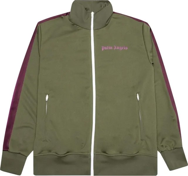 Куртка Palm Angels College Track Jacket 'Military Purple', фиолетовый