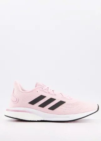 Бледно-розовые кроссовки adidas Running Supernova-Розовый цвет