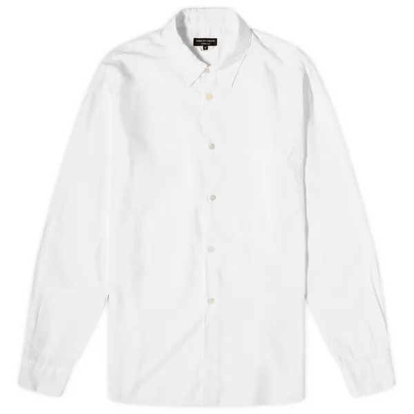 Рубашка Comme Des Garçons Homme Plus Garment Treated Shirt, белый