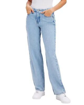Широкие женские джинсы цвета индиго Good American Good 90-х с редизайном 15