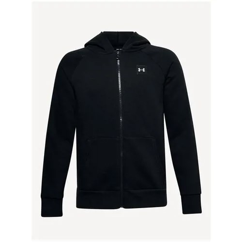 Толстовка Under Armour RIVAL FLEECE Full Zip HOODIE Черный YXS 1357609-001