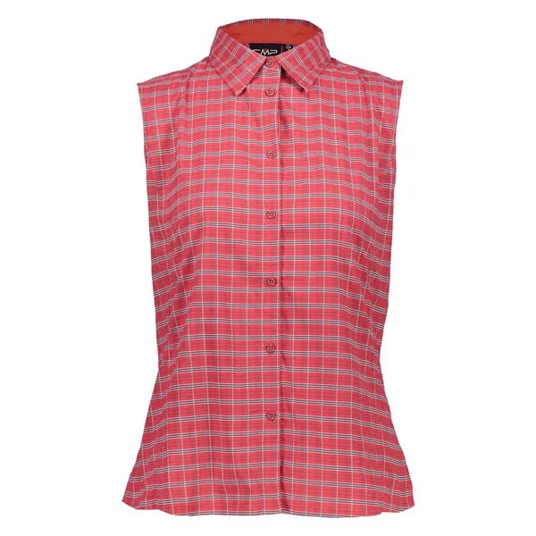 Рубашка CMP 39T7856 Sleeveless, красный