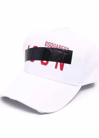 Dsquared2 шестипанельная кепка Icon с вышитым логотипом