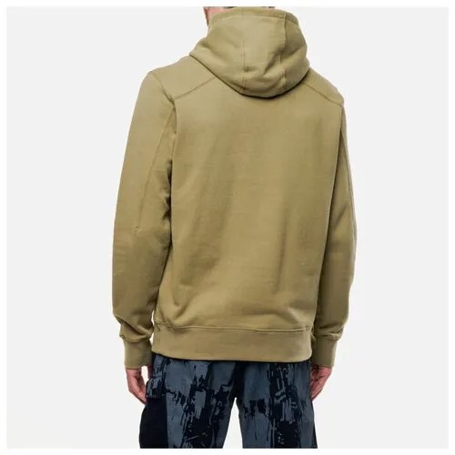 Мужская толстовка MA.Strum Embossed Logo Overhead Hoodie оливковый , Размер XXL