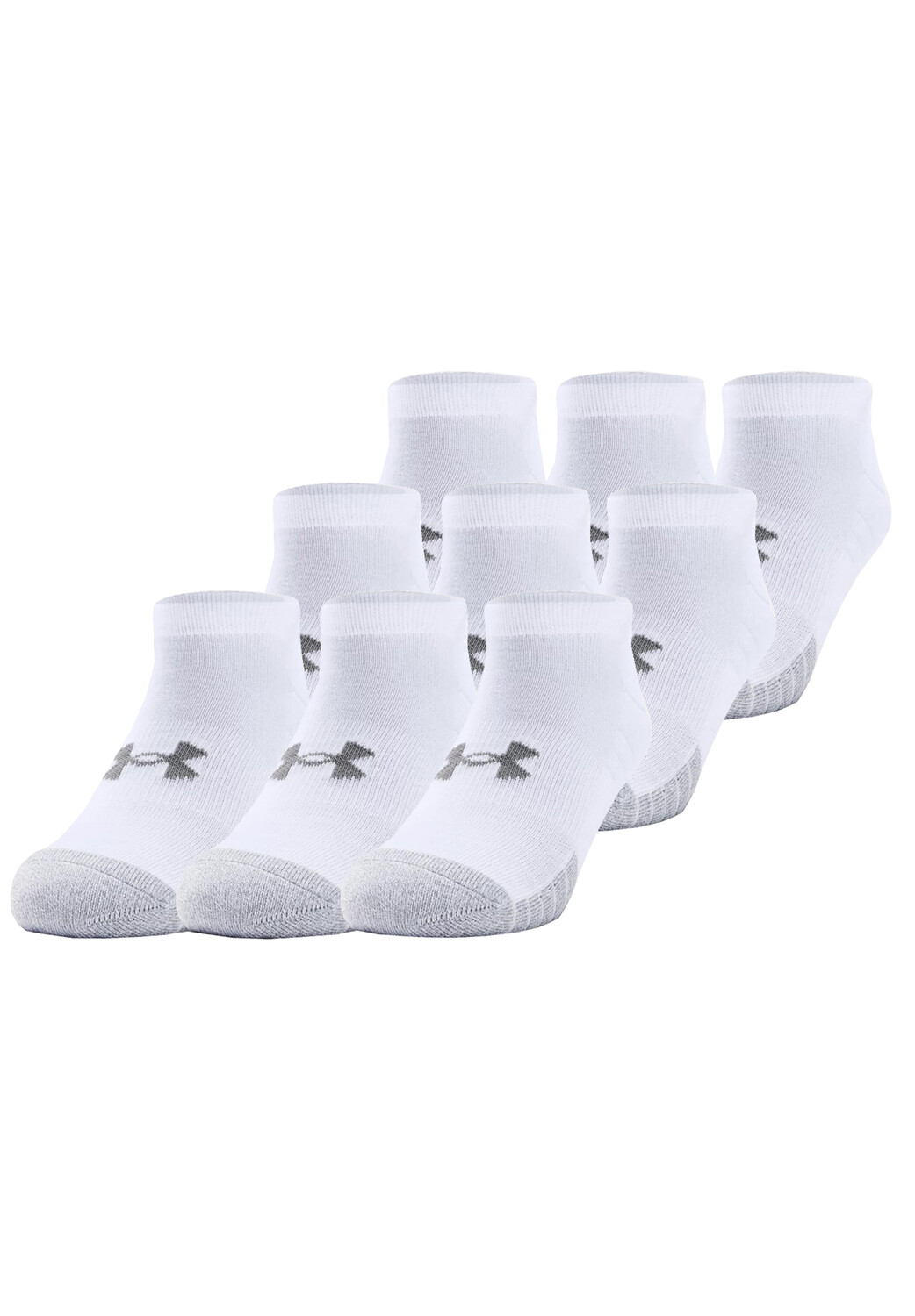 Носки Under Armour UA Heatgear NS 9P, белый
