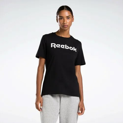 Футболка спортивная Reebok Read Graphic, размер S INT, черный