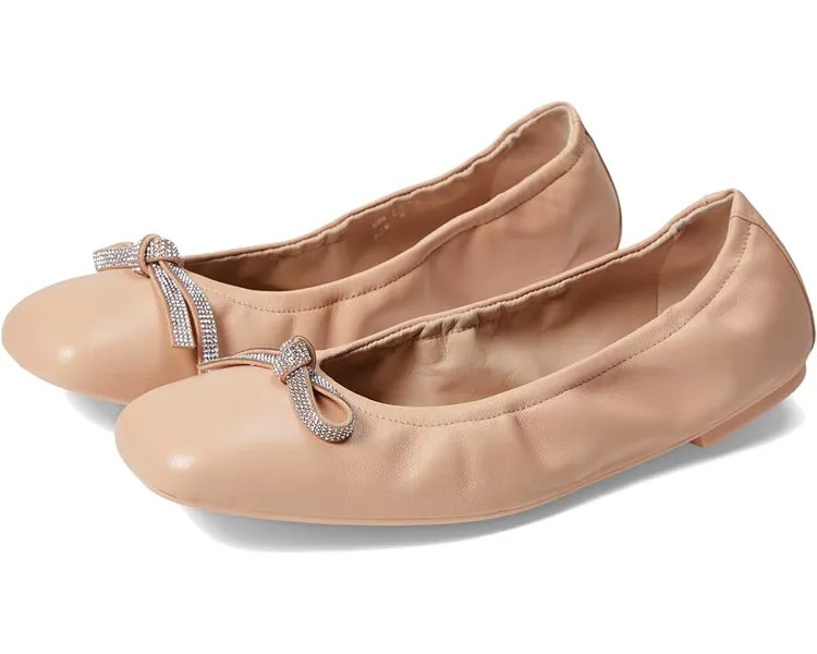 Балетки Stuart Weitzman Sw Bow Ballet Flat, цвет Poudre