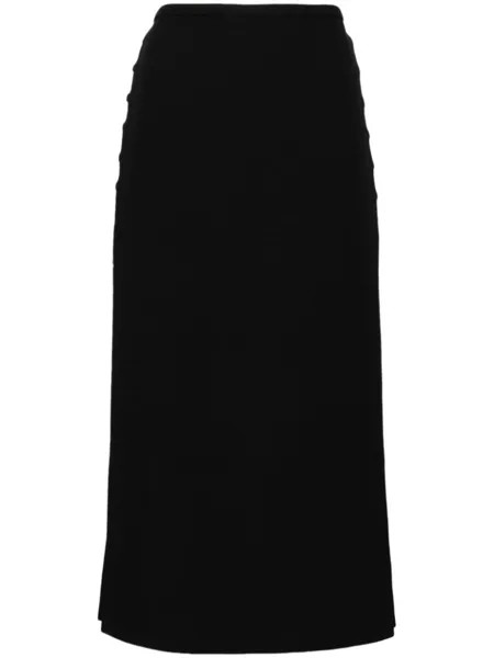 Michael Kors Collection юбка миди с цепочкой, черный