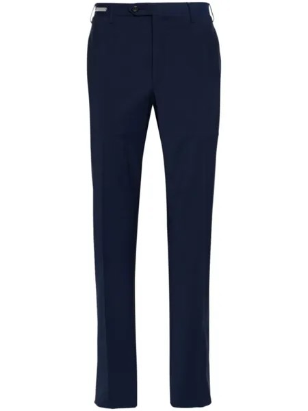 Corneliani зауженные брюки, синий