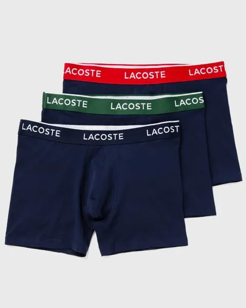 Боксеры Lacoste Underwear Boxer Brief, цвет navy blue/green-red-navy blue