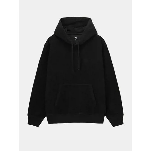 Худи INSIDE OUT FLEECE stussy ( xl / черный / 118515 )