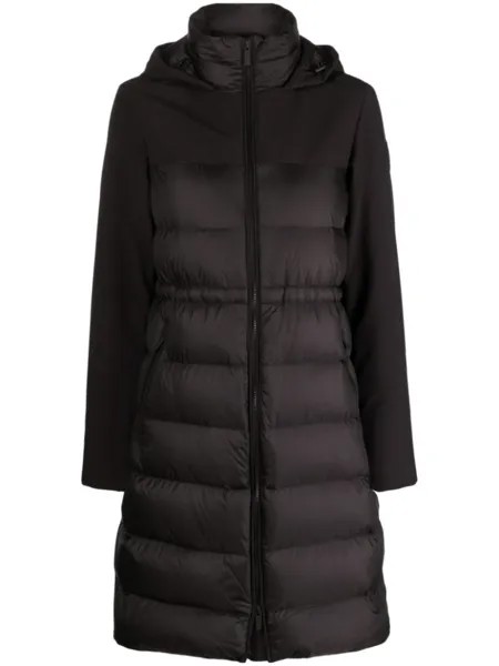 Woolrich пуховик с капюшоном, черный