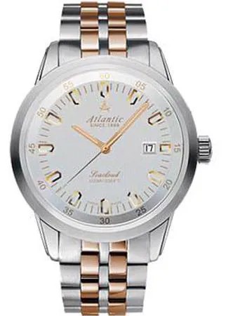 Швейцарские наручные  мужские часы Atlantic 73365.43.21R. Коллекция Seacloud