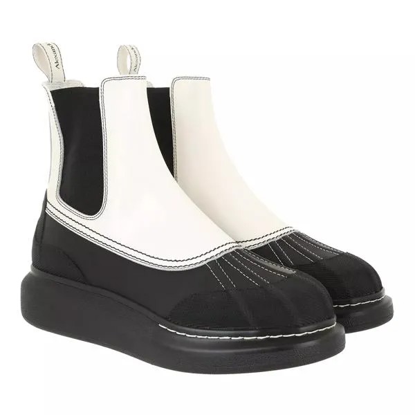 Ботинки sneakers white Alexander Mcqueen, белый