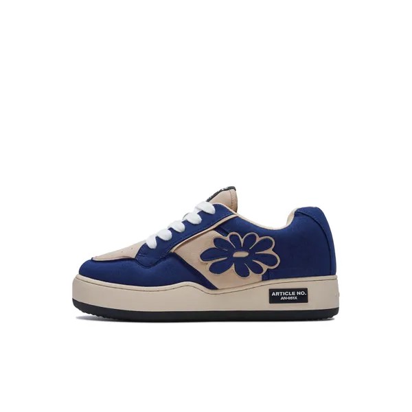 Кроссовки ARTICLE NO. Skateboarding Shoes Unisex Low-top White/Blue, синий