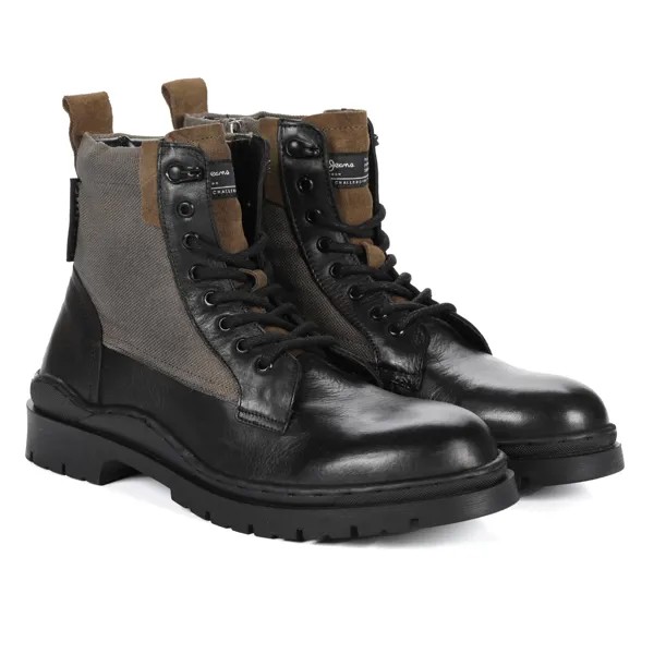 Ботинки мужские Pepe Jeans London BRAD BOOT COMBI PMS50226 черные 43 EU