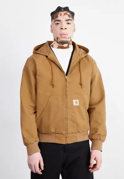 Куртка-бомбер Active Jacket Carhartt WIP, цвет hamilton brown rinsed