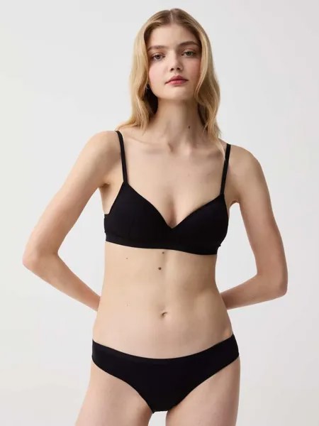 Трусики Five Pack из эластичного органического хлопка Ovs, цвет white/black