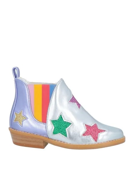 Ботильоны Stella Mccartney Kids, серебро