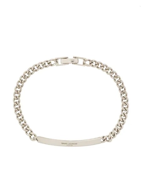 Saint Laurent Logo ID chain bracelet