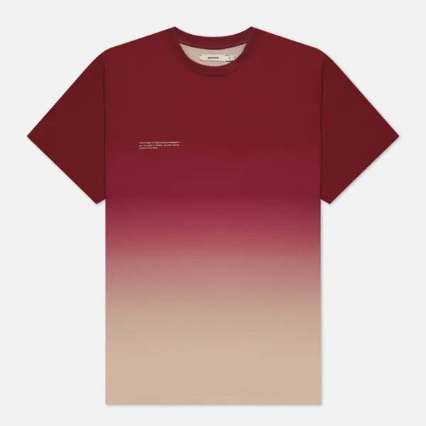 Мужская футболка PANGAIA Spring Dawn Print красный, Размер XL