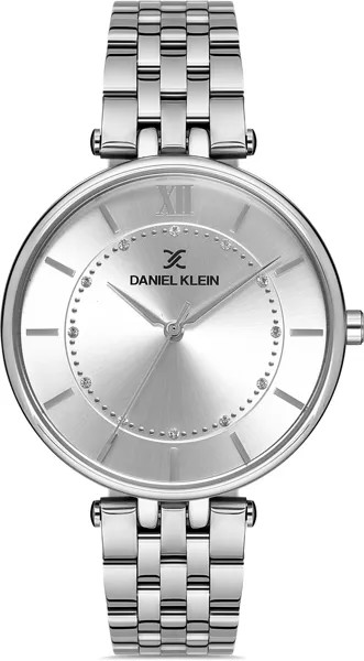 Наручные часы женские Daniel Klein DK.1.12997-1 серебристые