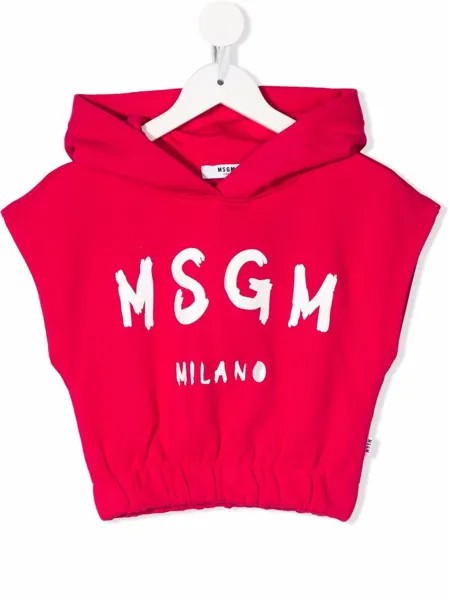 MSGM Kids худи с логотипом