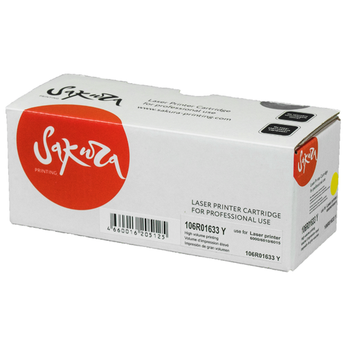 Картридж Sakura 106R01633, совместимый