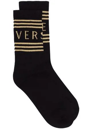 Versace носки с архивным логотипом