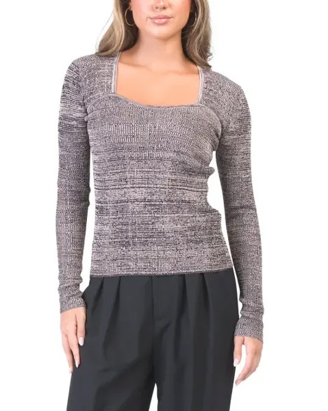 Свитер Kaylee Spacedye Elie Tahari, цвет Ash Rose
