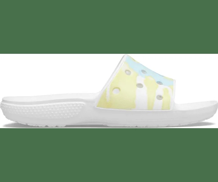 Сланцы женские Crocs CRW_2065209 белые 41-42 RU (доставка из-за рубежа)