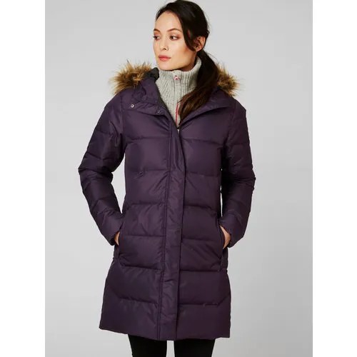 Пуховик Helly Hansen W IONA DOWN JACKET, размер XS, фиолетовый