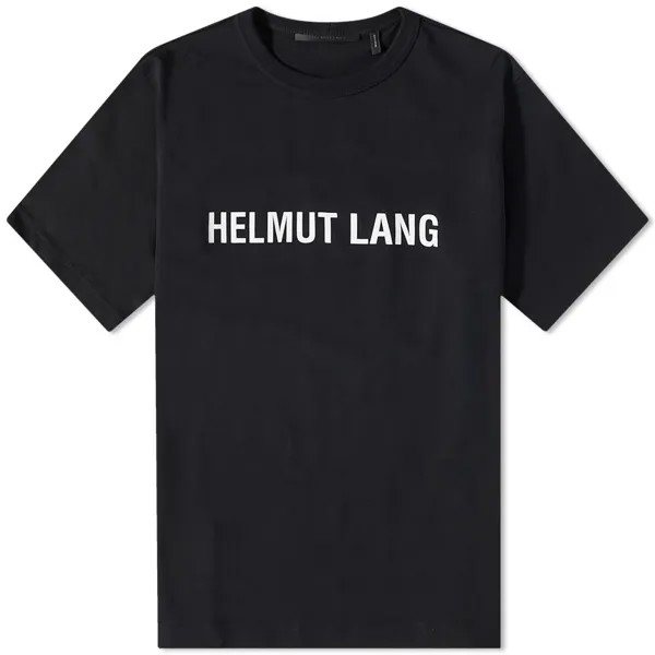 Футболка с логотипом Helmut Lang Core, черный